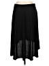 Faded Glory Solid Black Casual Skirt Size L - photo 2