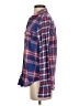 Hollister Plaid Blue Long Sleeve Button-Down Shirt Size S - photo 5
