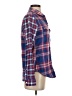 Hollister Plaid Blue Long Sleeve Button-Down Shirt Size S - photo 4