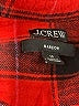 J.Crew 100% Cotton Plaid Red Long Sleeve Button-Down Shirt Size 10 - photo 3