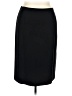 Le Suit 100% Polyester Solid Black Formal Skirt Size 14 - photo 1