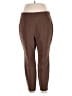 Lane Bryant Solid Brown Active Pants Size 18 - photo 1