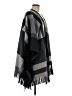 RACHEL Rachel Roy Gray Poncho One size - photo 4