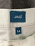 Jag Solid Ivory Casual Pants Size 14 - photo 7