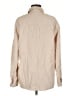 DAZY Solid Tan Long Sleeve Button-Down Shirt Size M - photo 2