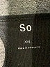 SO Solid Black Casual Dress Size XXL - photo 7