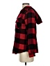 Hippie Rose Plaid Red Long Sleeve Button-Down Shirt Size S - photo 5
