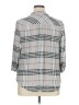 Torrid 100% Rayon Gray 3/4 Sleeve Blouse Size 1X Plus (1) - photo 2