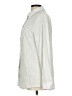 Chico's Stripes Ivory Long Sleeve Button-Down Shirt Size Lg (2) - photo 5