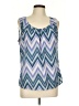 Chico's Blue Sleeveless Blouse Size Lg (2) - photo 1