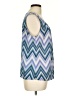 Chico's Blue Sleeveless Blouse Size Lg (2) - photo 4