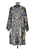 Natori 100% Polyester Paisley Blue Casual Dress Size S - photo 2