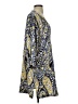 Natori 100% Polyester Paisley Blue Casual Dress Size S - photo 4