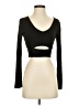 wasabi + mint Black Long Sleeve Top Size S - photo 1
