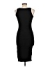 Unbranded Solid Black Cocktail Dress Size M - photo 2