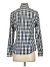 Vineyard Vines Checkered-gingham Blue Long Sleeve Button-Down Shirt Size 2 - photo 2