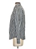 Vineyard Vines Checkered-gingham Blue Long Sleeve Button-Down Shirt Size 2 - photo 5