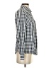 Vineyard Vines Checkered-gingham Blue Long Sleeve Button-Down Shirt Size 2 - photo 4