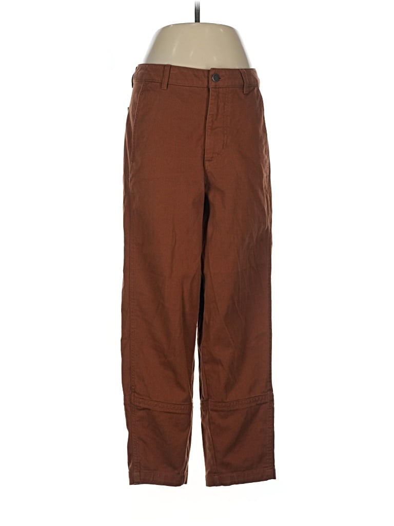 Pre-owned Quince Jeans In Brown