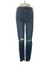 American Eagle Outfitters Color Block Blue Jeans Size 4 short - photo 1