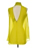 Bisou Bisou 100% Polyester Yellow Sleeveless Blouse Size XS - photo 2