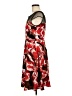 Liz Claiborne 100% Polyester Graphic Red Cocktail Dress Size 8 - photo 5