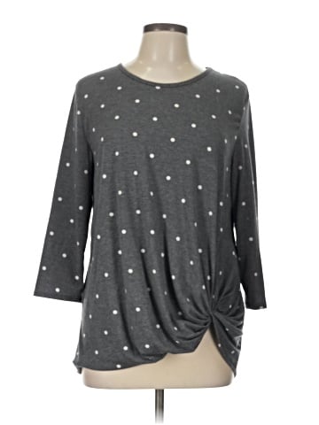 Lime n Chili 3/4 Sleeve Top (view 1)