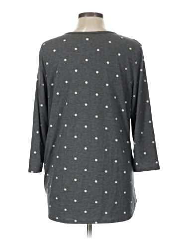 Lime n Chili 3/4 Sleeve Top (view 2)