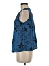 Shein Blue Sleeveless Blouse Size 6 - photo 5