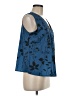 Shein Blue Sleeveless Blouse Size 6 - photo 4