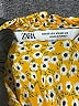 Zara Yellow Long Sleeve Blouse Size XS - photo 7