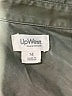 UpWest 100% Lyocell Green 3/4 Sleeve Button-Down Shirt Size M - photo 7