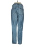 Zara 100% Cotton Hearts Blue Jeans Size 8 - photo 2