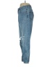 Zara 100% Cotton Hearts Blue Jeans Size 8 - photo 5