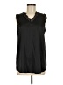Chigant Black Sleeveless Blouse Size M - photo 1