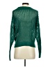 Sans Souci 100% Acrylic Green Pullover Sweater Size S - photo 2