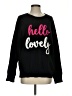 Shein 100% Polyester Graphic Black Pullover Sweater Size 4 - photo 1