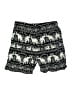 Assorted Brands 100% Rayon Print Black Board Shorts Size M - photo 1