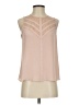 BCBGMAXAZRIA Tan Sleeveless Blouse Size XXS - photo 1