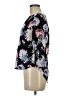 BCX 100% Polyester Floral Black 3/4 Sleeve Blouse Size M - photo 5