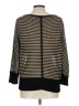 Worth New York Stripes Black Pullover Sweater Size L - photo 2