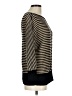 Worth New York Stripes Black Pullover Sweater Size L - photo 4