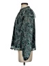 Evereve 100% Polyester Paisley Green Long Sleeve Blouse Size S - photo 5
