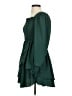 Unbranded 100% Polyester Green Casual Dress Size S - photo 5