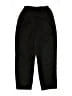 Shein 100% Polyester Solid Black Track Pants Size 13 - photo 2
