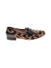 J.Crew Animal Print Brown Tan Flats Size 5 1/2 - photo 1