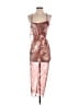 Shein Paisley Brown Cocktail Dress Size 2 - photo 1