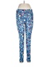 Lularoe Floral Blue Leggings One size - photo 1