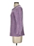 Madewell Tweed Purple Pullover Sweater Size S - photo 5
