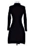 CAARA Solid Black Casual Dress Size XS - photo 2